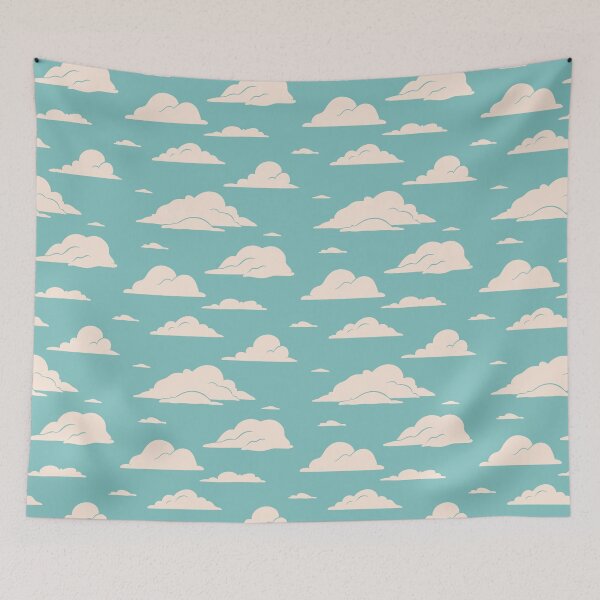 Item preview, Blue Sky Clouds Pattern designed and sold by Kate27sun.