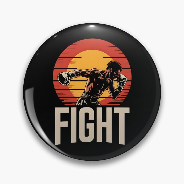 Item preview, Fight – Vintage Boxing Martial Warrior Combat Sport designed and sold by Taans-Creation.