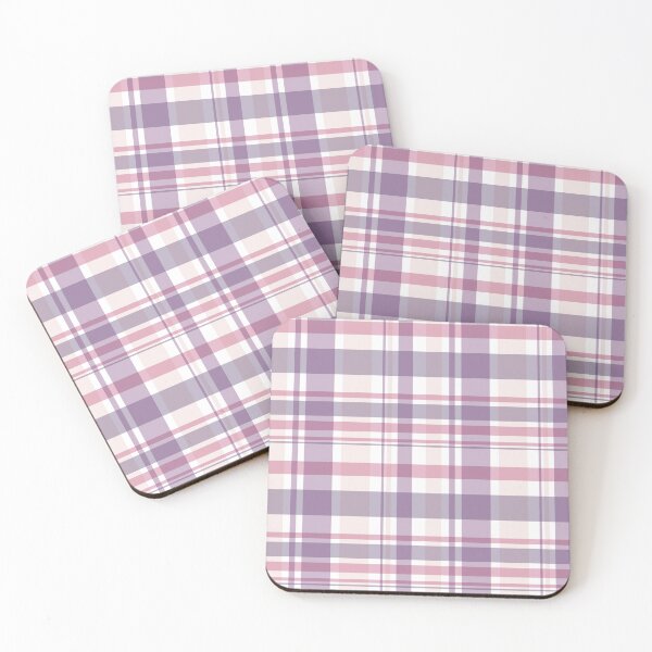 Item preview, Purple Pink Plaid Tartan Pattern designed and sold by Kate27sun.