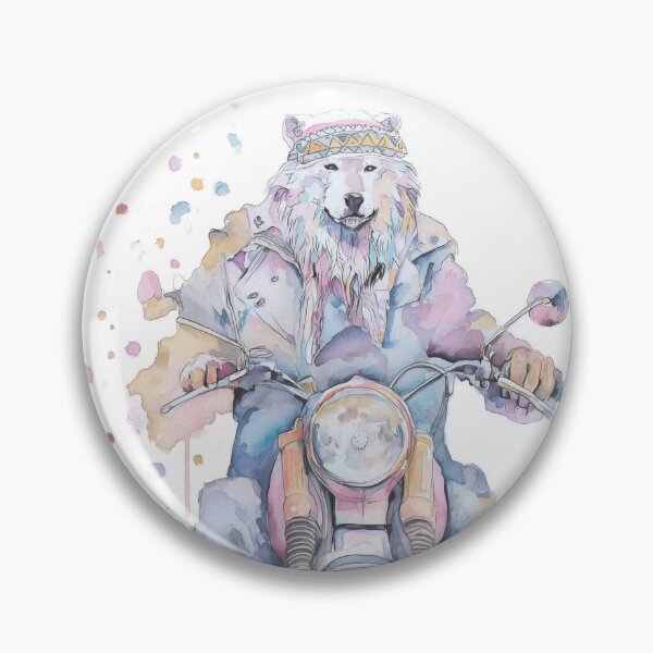 Item preview, BIKER WOLF TRAVELS .5 designed and sold by lautir.