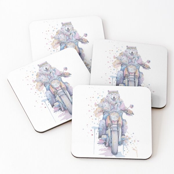 Item preview, BIKER WOLF TRAVELS .5 designed and sold by lautir.