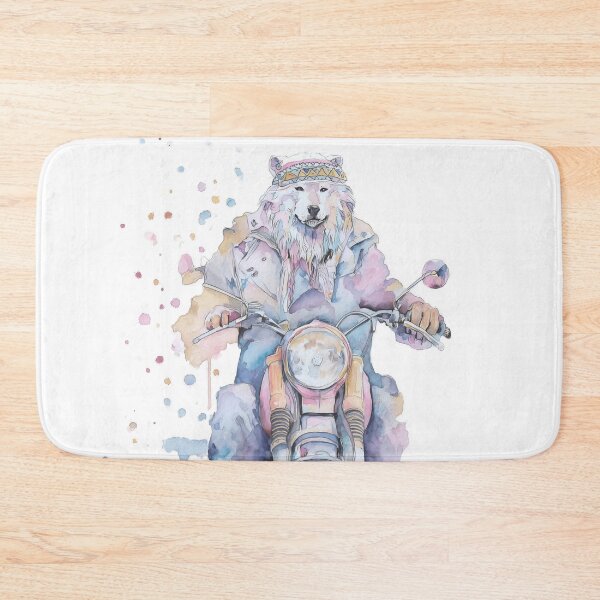 Item preview, BIKER WOLF TRAVELS .5 designed and sold by lautir.