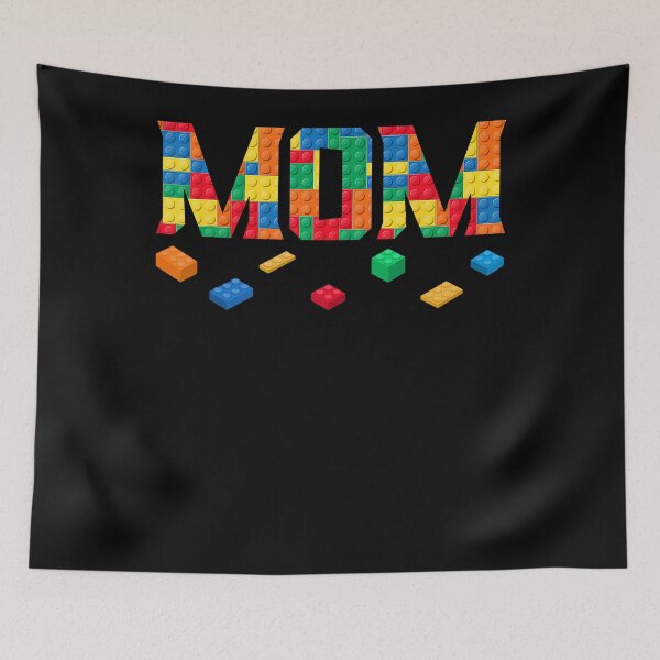 Item preview, Master Builder Mom Birthday Boy Building Bricks Blocks Party designed and sold by MadalynKiehn.