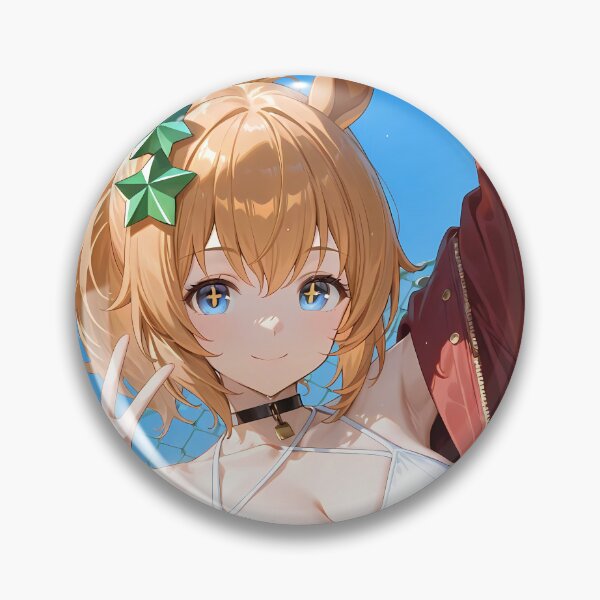Item preview, Cheerful Pose Taiki Shuttle Uma Musume Pretty Derby Anime Girl designed and sold by thedarvills.