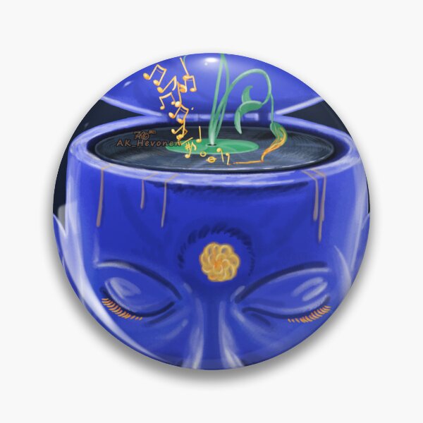 Item preview, Recordplayer Head, Painting designed and sold by AK-Hevonen.
