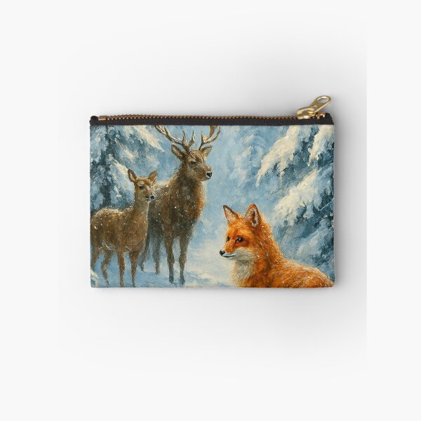 Item preview, Floresta Invernal com Animais Silvestres   designed and sold by Leonornature.