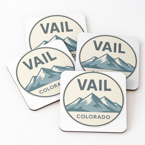 Item preview, Vail Colorado Retro Mountain designed and sold by CityMerch4.