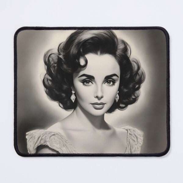 Item preview, Elizabeth Taylor designed and sold by WorldofCharcoal.