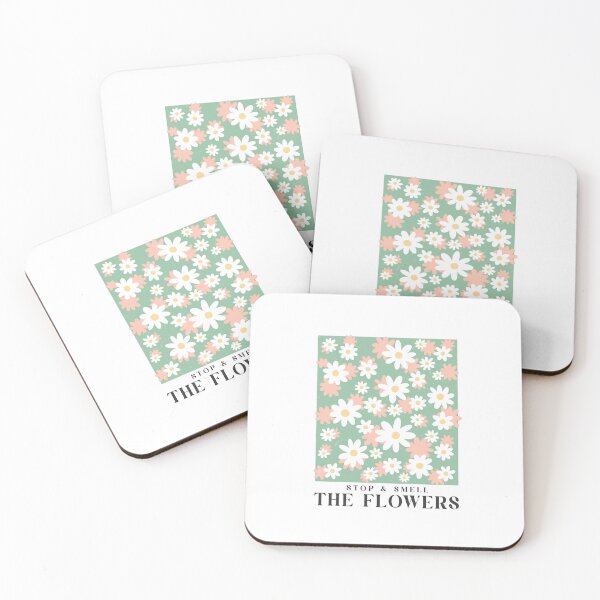 Item preview, Stop & Smell The Flowers, Boho Floral Quote,  positive slogan, Christmas quote, Happy new year, new beginning, lets forget the past, lets look to the future designed and sold by chipmuckdesignn.