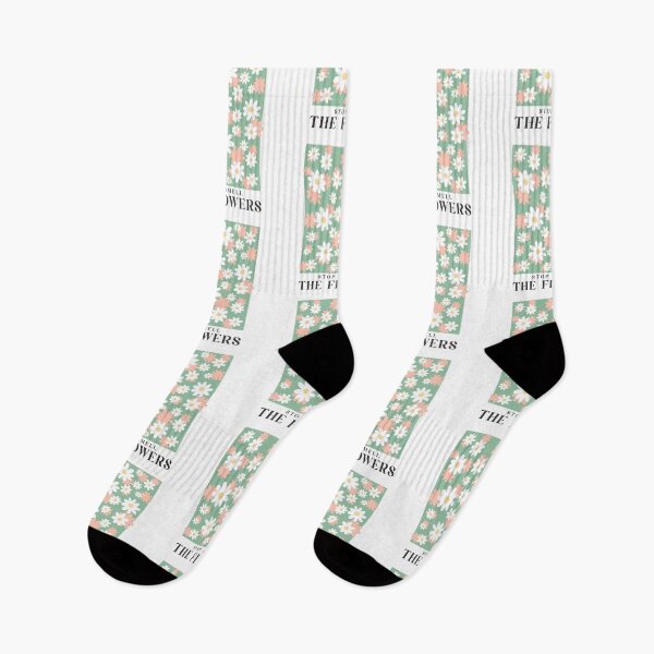 Item preview, Stop & Smell The Flowers, Boho Floral Quote,  positive slogan, Christmas quote, Happy new year, new beginning, lets forget the past, lets look to the future designed and sold by chipmuckdesignn.