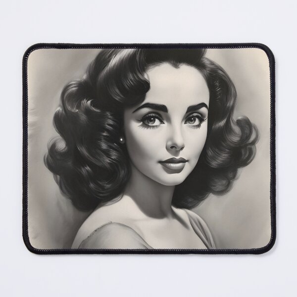 Item preview, Elizabeth Taylor designed and sold by WorldofCharcoal.