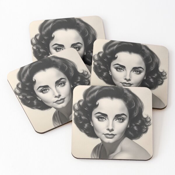 Item preview, Elizabeth Taylor designed and sold by WorldofCharcoal.