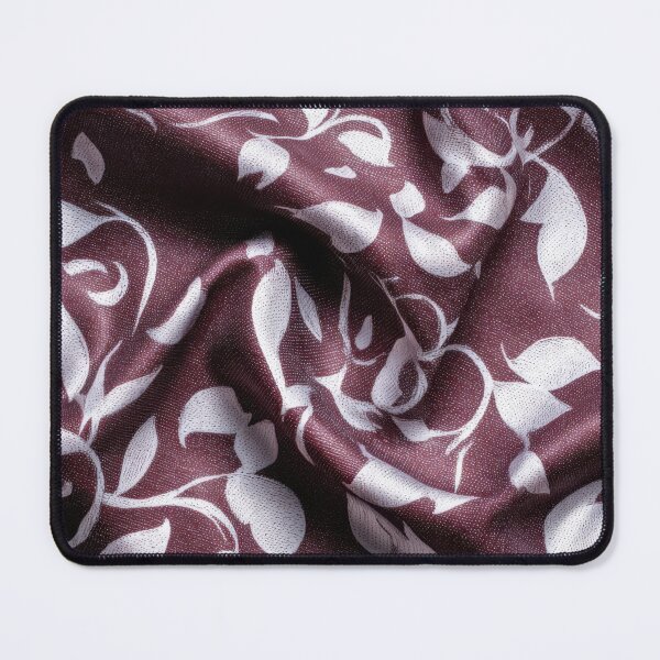 Item preview, Purple and white patterned fabric designed and sold by anytka.