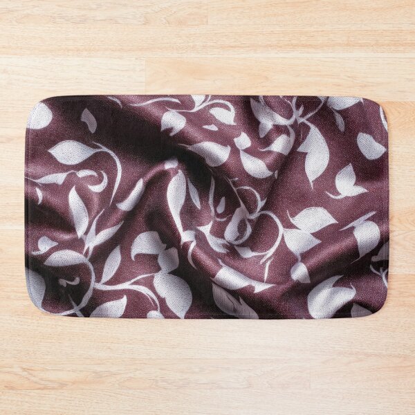 Item preview, Purple and white patterned fabric designed and sold by anytka.