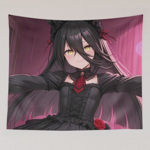 Item preview, Gothic Allure Of Manhattan Cafe Uma Musume Pretty Derby Anime Girl designed and sold by thedarvills.