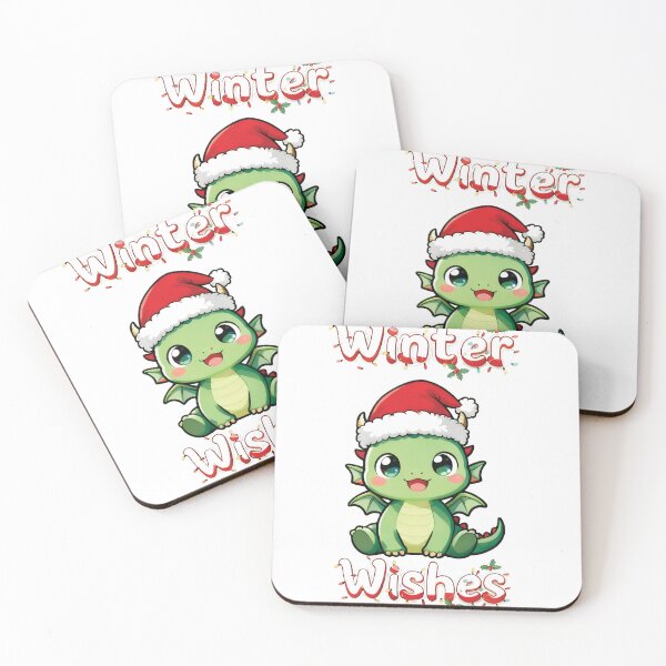 Item preview, Christmas Dragon – Cute Baby Dragon in Santa Hat | Kawaii Holiday T-Shirt Gift designed and sold by fluxwear2025.
