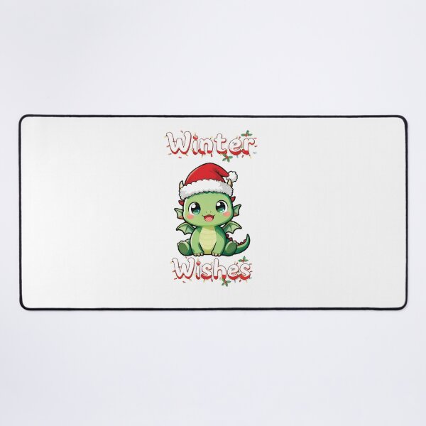 Item preview, Christmas Dragon – Cute Baby Dragon in Santa Hat | Kawaii Holiday T-Shirt Gift designed and sold by fluxwear2025.