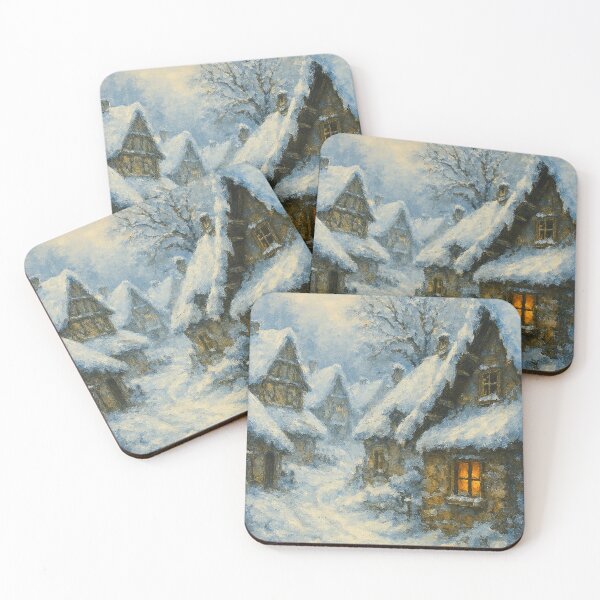 Item preview, Vila Antiga Coberta de Neve   designed and sold by Leonornature.