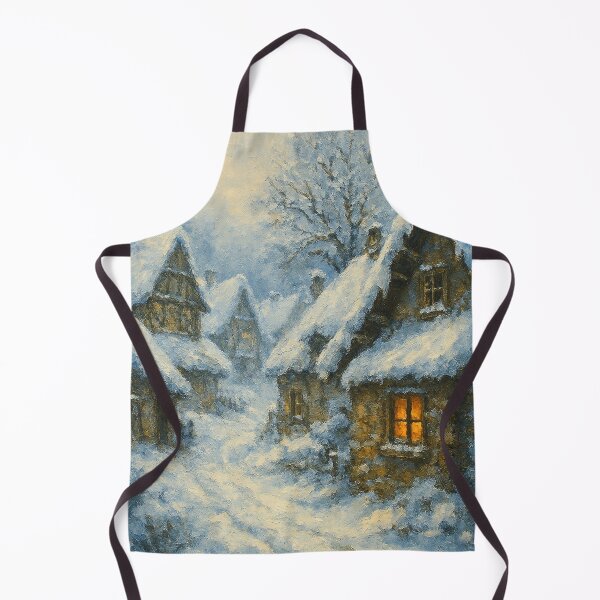Item preview, Vila Antiga Coberta de Neve designed and sold by Leonornature.