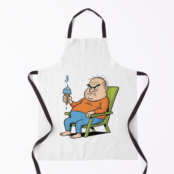 Item preview, Retro Grumpy Cartoon Man T-Shirt: My Diet Starts Tomorrow - Vintage 70s cartoon ziggy Style designed and sold by lamiarte.