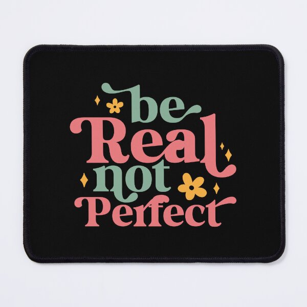 Item preview, be real not perfect, Christmas quote, Happy new year, new beginning, lets forget the past, lets look to the future designed and sold by chipmuckdesignn.