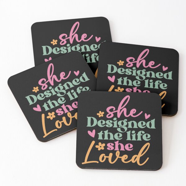 Item preview, she designed the life she loved, Christmas quote, Happy new year, new beginning, lets forget the past, lets look to the future designed and sold by chipmuckdesignn.