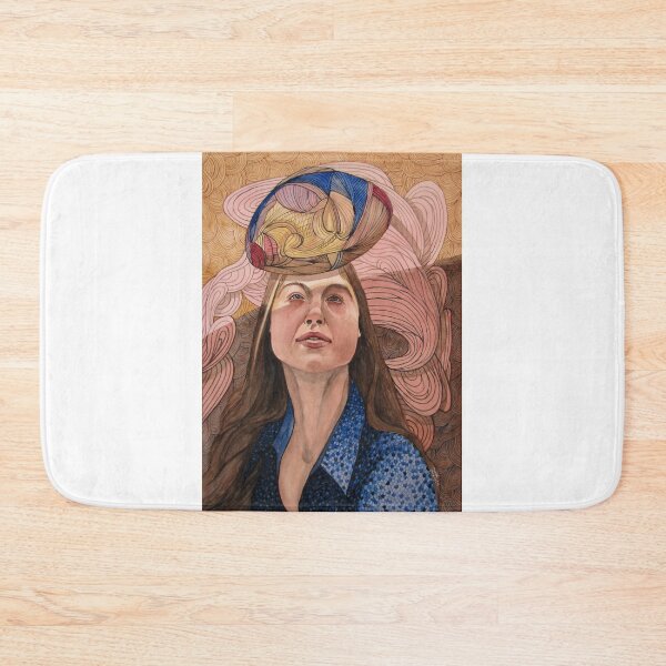 Item preview, Figure gazing at anthropomorphic shape. Watercolor on 55x40cm paper. designed and sold by crowleyronan123.