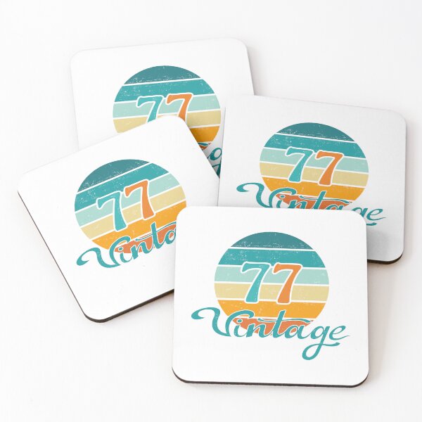 Item preview, Retro Sunset 77 Vintage Distressed designed and sold by NataliePaskell.