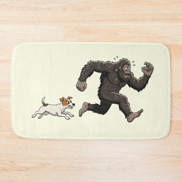 Item preview, Funny Jack Russell Bigfoot Chasing Boys Girls Kids designed and sold by FurryHavenPH.