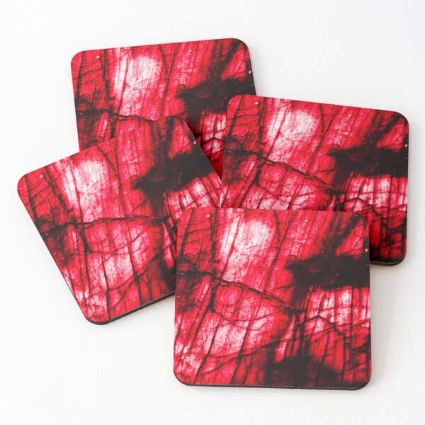 Item preview, Red Labradorite – Glowing Gemstone / Swiss Artwork Photography designed and sold by Raphael Wolf.
