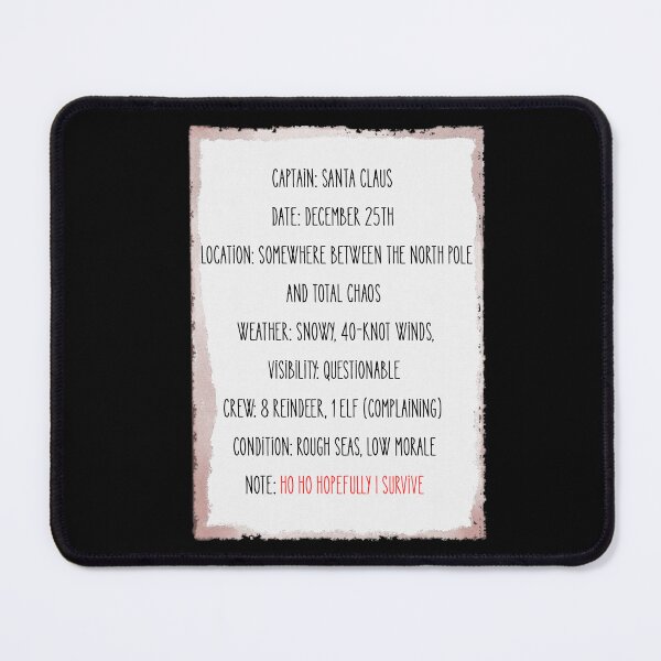 Item preview, ho ho hopefully i survive - christmas sailing designed and sold by ShellyCraft.