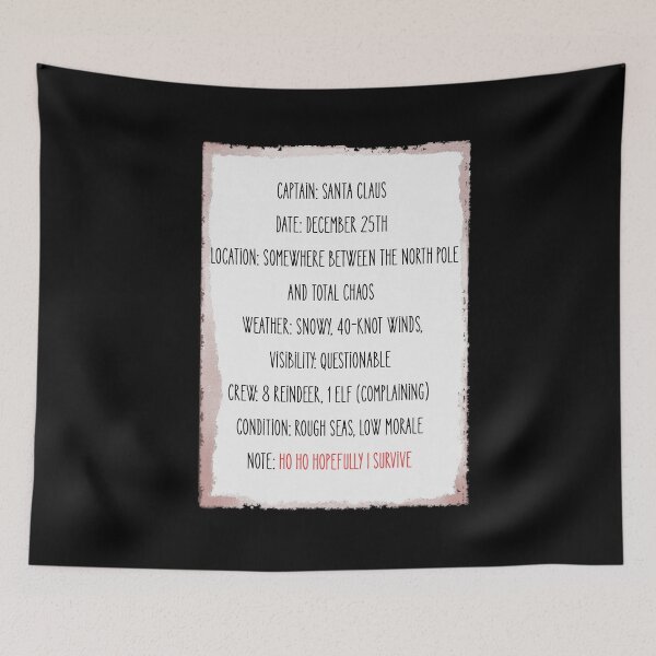 Item preview, ho ho hopefully i survive - christmas sailing designed and sold by ShellyCraft.