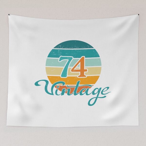 Item preview, Retro Sunset 74 Vintage Distressed designed and sold by NataliePaskell.