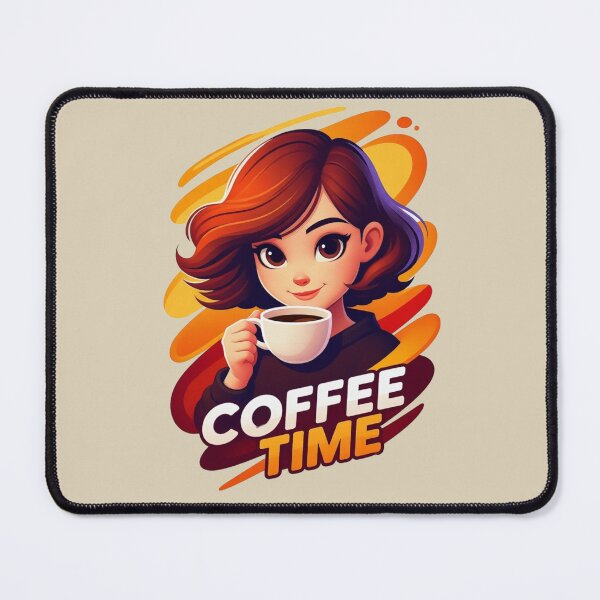 Item preview, COFFEE TIME GIRL designed and sold by shinyillust.
