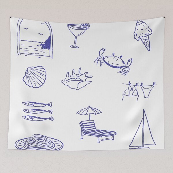 Item preview, Amalfi Coast | Italy | Shells | Gelato | Pasta | Yatch designed and sold by PrintEveryday.