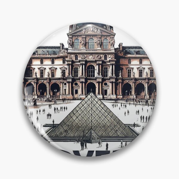 Item preview, Louvre designed and sold by vectcd.