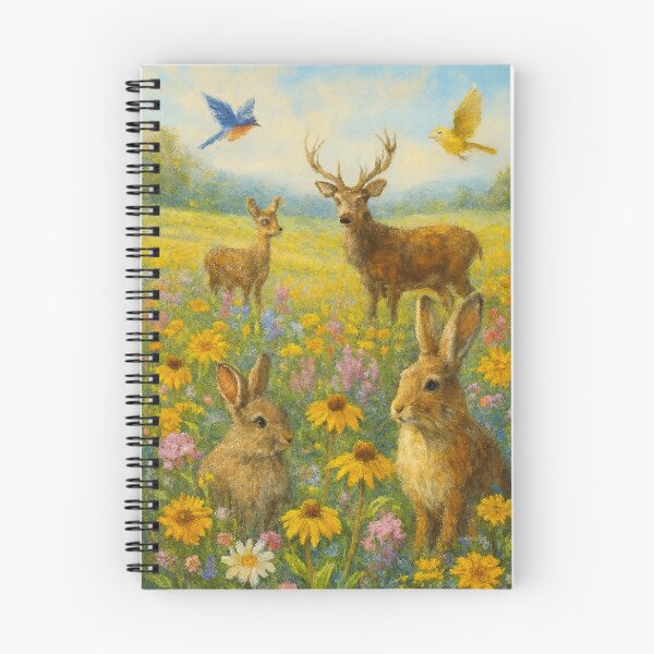Item preview, Campos Floridos com Animais Silvestres   designed and sold by Leonornature.