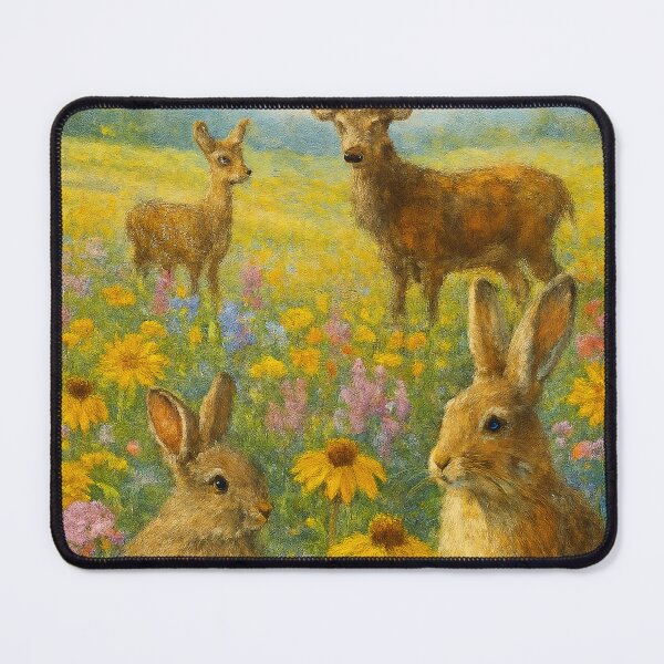 Item preview, Campos Floridos com Animais Silvestres designed and sold by Leonornature.