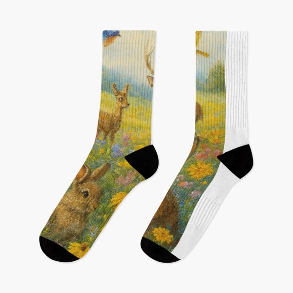 Item preview, Campos Floridos com Animais Silvestres   designed and sold by Leonornature.