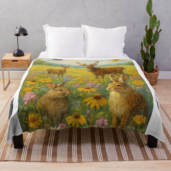 Item preview, Campos Floridos com Animais Silvestres   designed and sold by Leonornature.