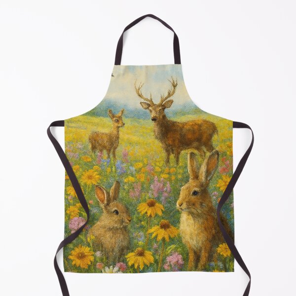 Item preview, Campos Floridos com Animais Silvestres designed and sold by Leonornature.