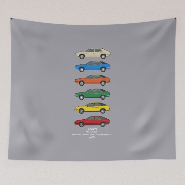 Item preview, Austin Princess / British Leyland 18-22 'Wedge' Classic car collection designed and sold by RJWautographics.