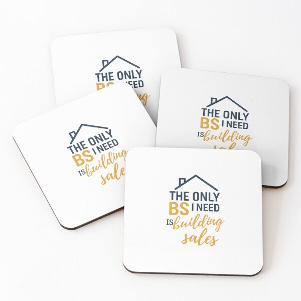 Item preview, The Only BS I Need IS Huilding and Sales Funny Business Quote T-shirt For Professionals designed and sold by Omarmadani.