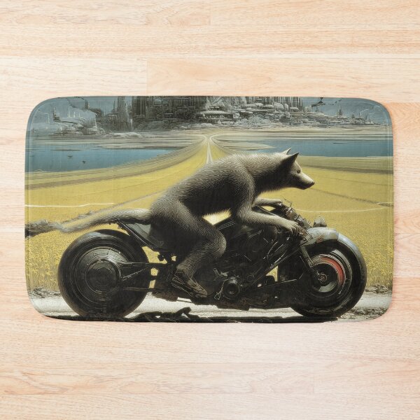 Item preview, BIKER WOLF TRAVELS .6 designed and sold by lautir.