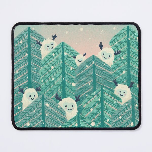 Item preview, Yetis of the North - Whimsical Winter Forest designed and sold by littleclyde.