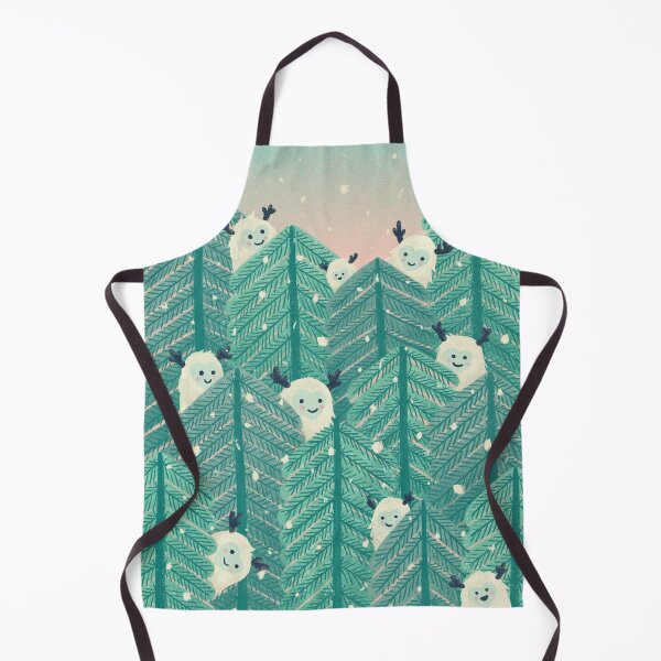 Item preview, Yetis of the North - Whimsical Winter Forest designed and sold by littleclyde.