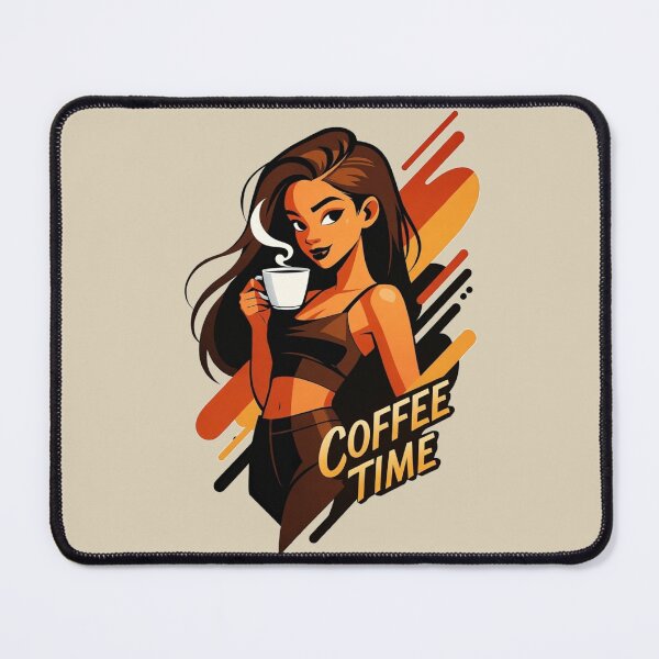 Item preview, COFFEE TIME GIRL designed and sold by shinyillust.