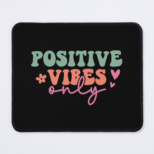 Item preview, positive vibes only, positive slogan, Christmas quote, Happy new year, new beginning, lets forget the past, lets look to the future designed and sold by chipmuckdesignn.