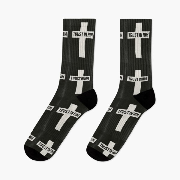 Item preview, white cross words black matte background designed and sold by ACIRE MOSI.