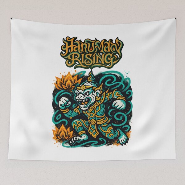 Item preview, Hanuman Rising designed and sold by SketchNStyle.